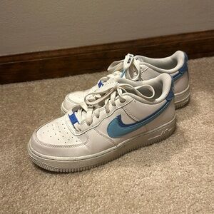 Nike “Blue Chill” Air Force 1 shoes